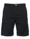 Gant Man Shorts & Bermuda Shorts Midnight Blue Size 40 Cotton, Elastane