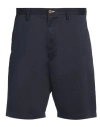 Gant Man Shorts & Bermuda Shorts Navy Size 32 Organic Cotton, Cotton, Elastane