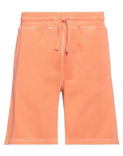 Gant Man Shorts & Bermuda Shorts Orange Size S Cotton