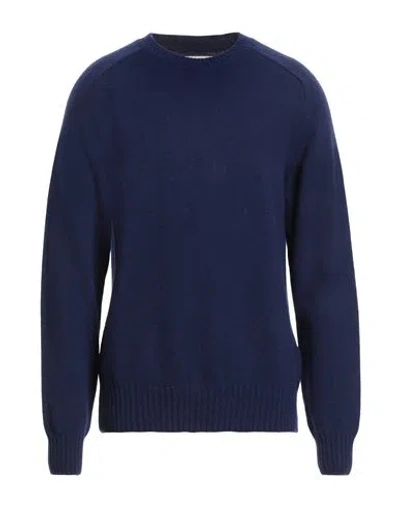 Gant Man Sweater Blue Size 3xl Wool, Polyamide