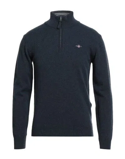 GANT GANT MAN SWEATER NAVY SIZE S LAMBSWOOL