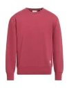 Gant Man Sweatshirt Burgundy Size M Cotton, Polyester, Elastane