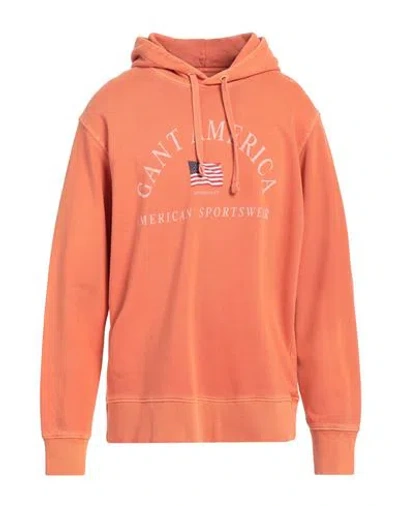 Gant Man Sweatshirt Mandarin Size Xl Cotton, Elastane