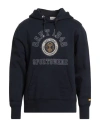 Gant Man Sweatshirt Midnight Blue Size M Cotton, Polyester, Elastane
