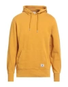 Gant Man Sweatshirt Mustard Size M Cotton, Polyester In Yellow