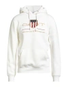 Gant Man Sweatshirt White Size Xl Cotton, Polyester, Elastane