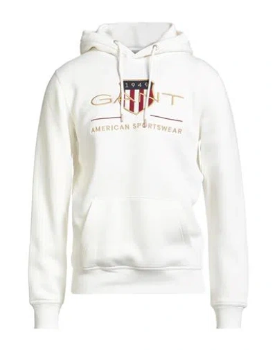 Gant Man Sweatshirt White Size Xl Cotton, Polyester, Elastane