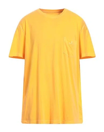 Gant Man T-shirt Orange Size Xxl Cotton