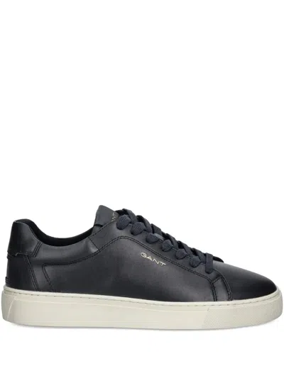 Gant Mcjulien Leather Sneakers In Blue