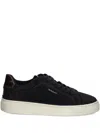 Gant Mcjulien Suede Sneakers In Black