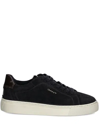 Gant Mcjulien Suede Sneakers In Black