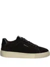 Gant Mcjulien Suede Sneakers In Black