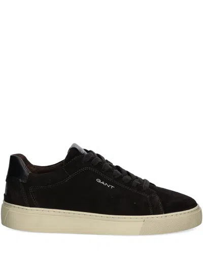 Gant Mcjulien Suede Sneakers In Black
