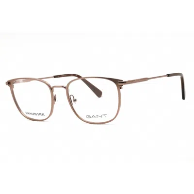 Gant Men's Brown Oval Eyeglass Frames Ga50068