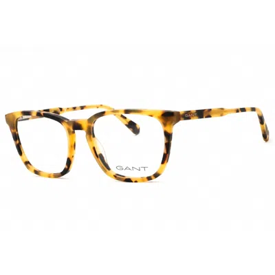 Gant Men's Brown Rectangular Eyeglass Frames Ga50050