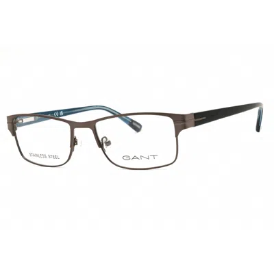 Gant Men's Grey Rectangular Eyeglass Frames Ga3084