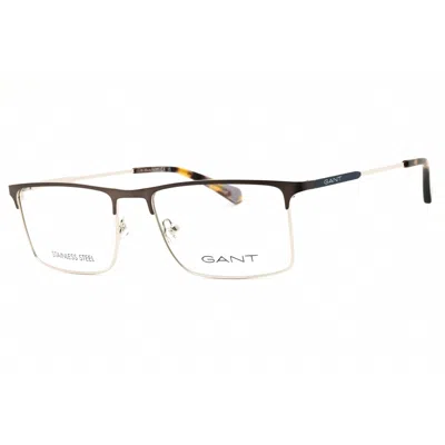 Gant Men's Grey Rectangular Eyeglass Frames Ga3263