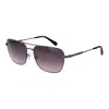 Gant Gray Men Sunglasses In Purple