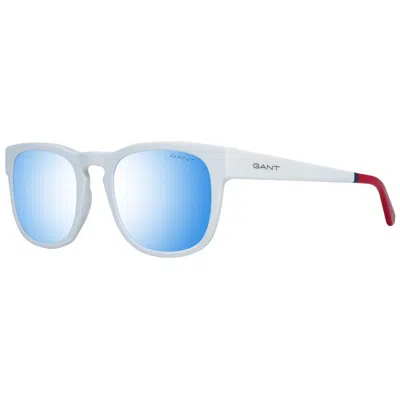 Gant Men's Sunglasses  Ga7200 5321x Gbby2 In White