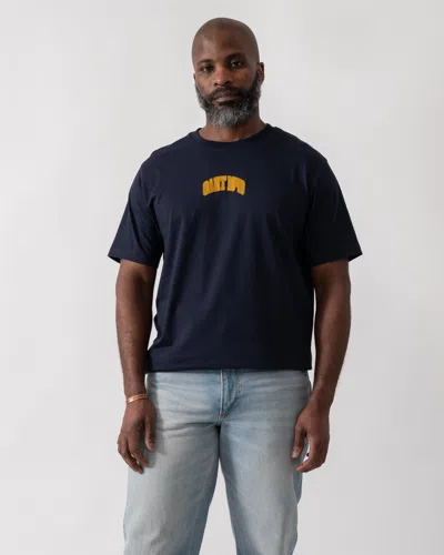 Gant Mens 1949 Graphic Short Sleeve T-shirt In Blue