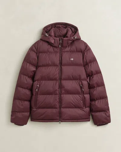 Gant Mens Active Cloud Jacket In Brown