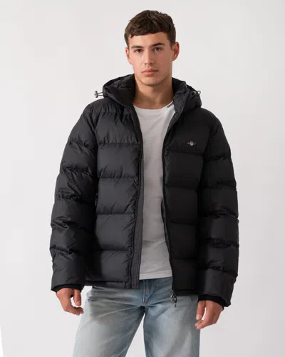 Gant Mens Active Cloud Puffer Jacket In Black