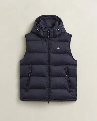 Gant Mens Active Cloud Vest In Blue