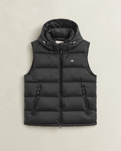 Gant Mens Active Cloud Vest In Black
