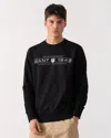 Gant Mens Graphic Crew Neck Sweatshirt