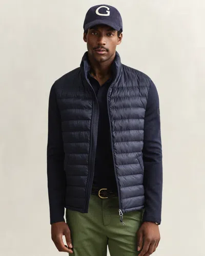 Gant Mens Hybrid Jacket In Blue