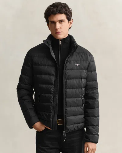 Gant Mens Light Down Jacket In Blue