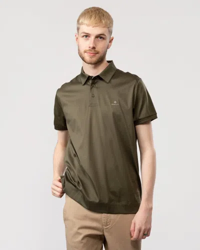 Gant Mens Mercerized Jersey Short Sleeve Rugger