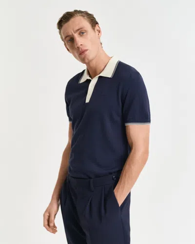 Gant Mens Modal Blend Short Sleeve Polo