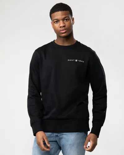 Gant Mens Printed Graphic Crew Neck Sweatshirt