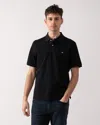 Gant Mens Regular Fit Embroidered Archive Shield Polo In Black