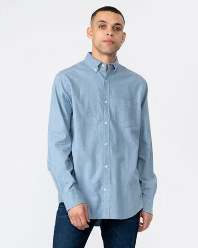 Gant Mens Regular Fit Flannel Melange Shirt