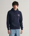 Gant Mens Regular Fit Medium Archive Shield Pullover Hoodie
