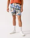 Gant Mens Regular Fit Printed Drawstring Shorts In Multi