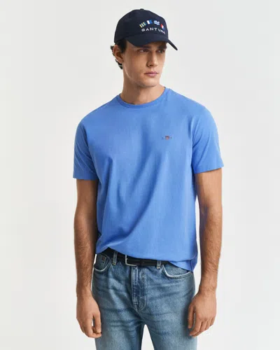 Gant Mens Regular Fit Short Sleeve Shield Logo T-shirt