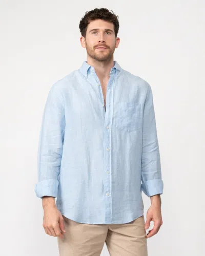 Gant Mens Regular Linen Long Sleeve Shirt