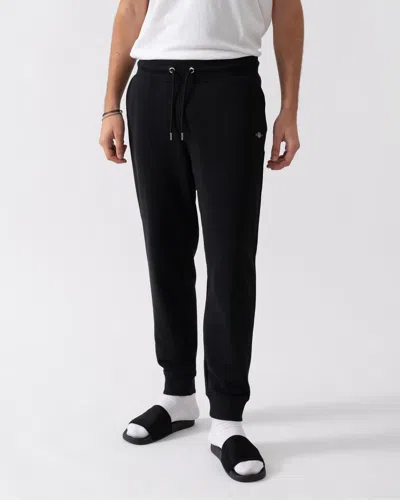 Gant Mens Shield Sweatpants In 5 Black