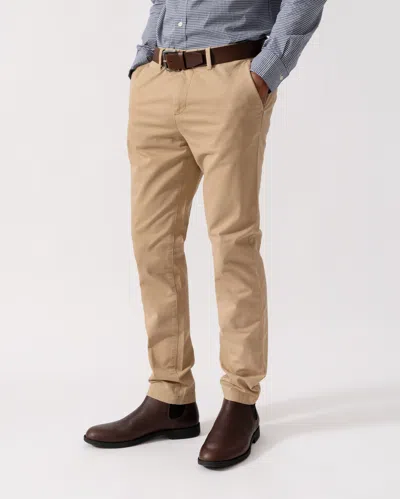 Gant Mens Slim Fit Classic Chinos In 248 Dark Khaki