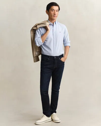 Gant Mens Slim Fit  Jeans In Blue