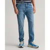 Gant Mens Slim Fit Jeans In Blue