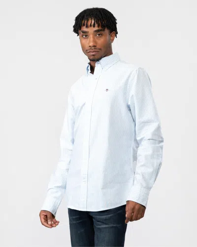 Gant Mens Slim Fit Oxford Banker Stripe Shirt