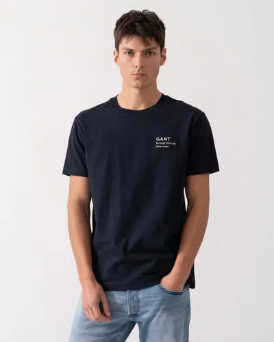 Gant Mens Small Graphic Short Sleeve T-shirt