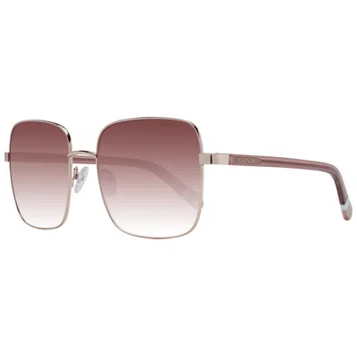 Gant Metal Women's Sunglasses In Burgundy