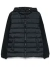 Gant Mixed Soft-shell Jacket In Black