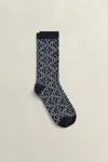 Gant Monogram Socks In Blue
