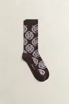 Gant Monogram Socks In Brown